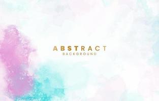 Abstract colorful watercolor for background. vector