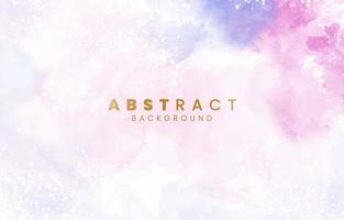 Abstract colorful watercolor for background. vector