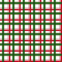 Simply seamless check pattern isolated on white background. Christmas decorating theme for wrapping paper, wallpaper, fabric, backdrop and etc.