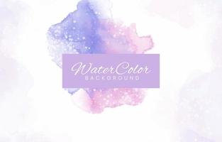 Abstract colorful watercolor for background. vector