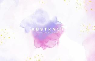 Abstract colorful watercolor for background. vector