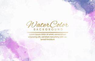 Abstract colorful watercolor for background. vector