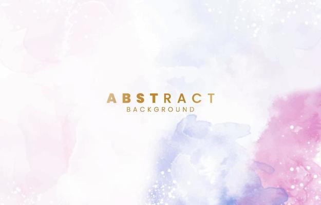 Abstract colorful watercolor for background.
