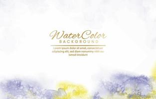 Abstract colorful watercolor for background. vector