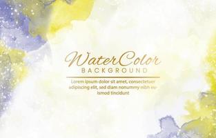 Abstract colorful watercolor for background. vector