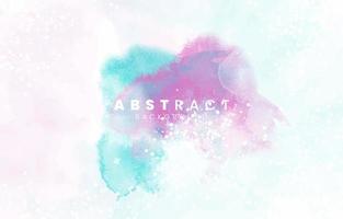 Abstract colorful watercolor for background. vector