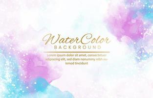 Abstract colorful watercolor for background. vector