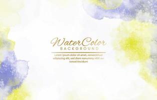 Abstract colorful watercolor for background. vector