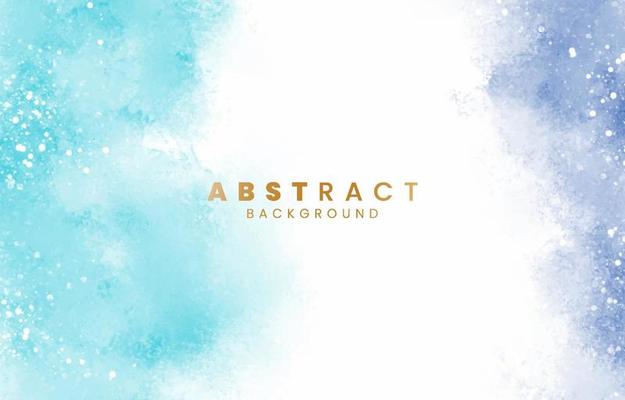 Abstract colorful watercolor for background.