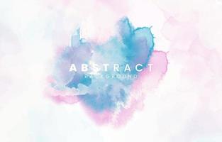 Abstract colorful watercolor for background. vector