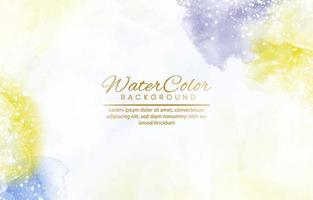 Abstract colorful watercolor for background. vector