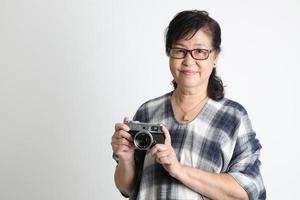 Senior Asian Woman photo