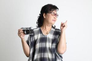 Senior Asian Woman photo