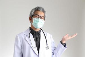 Senior Asian Physician photo