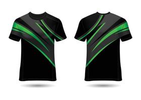 Plantilla de camiseta deportiva para vector de uniformes de equipo