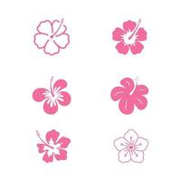 flower vector icon design