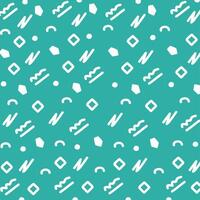 green texture memphis vector