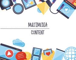Multimedia content symbol group vector