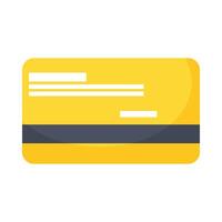 credit card ecommerce isolated icon vector