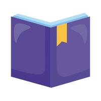 open book icon vector