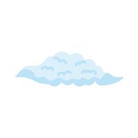 clima del cielo de la nube vector