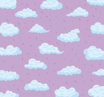 clouds sky pattern vector