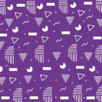 purple texture memphis vector