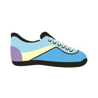 tennis shoe accessory vector