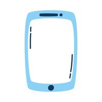 smartphone device technology isolated icon vector