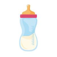 bottle milk baby isolated icon vector