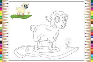 coloring pages for kids vector