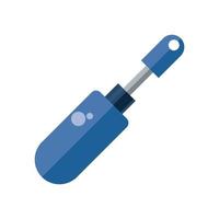 tooth brush flat style icon vector