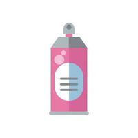 disinfectant spray bottle product flat style vector