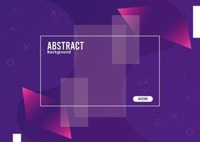 square frame colorfull abstract background template vector