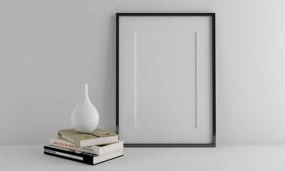 Empty Photo Frame Mockup Design Mockup