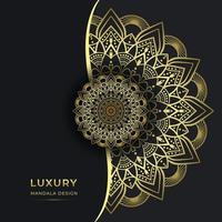 Decorative Luxury Ornamental Mandala Background Design vector