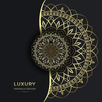 diseño de fondo de mandala ornamental de lujo decorativo vector