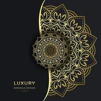 Decorative Luxury Ornamental Mandala Background Design vector