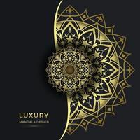 diseño de fondo de mandala ornamental de lujo decorativo vector