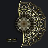 Decorative Luxury Ornamental Mandala Background Design vector