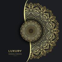 Decorative Luxury Ornamental Mandala Background Design vector