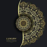 Decorative Luxury Ornamental Mandala Background Design vector