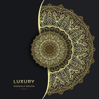 diseño de fondo de mandala ornamental de lujo decorativo vector