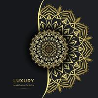 diseño de fondo de mandala ornamental de lujo decorativo vector