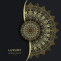 Decorative Luxury Ornamental Mandala Background Design vector
