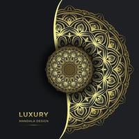 Decorative Luxury Ornamental Mandala Background Design vector