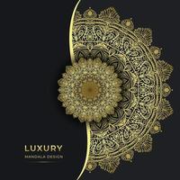 diseño de fondo de mandala ornamental de lujo decorativo vector