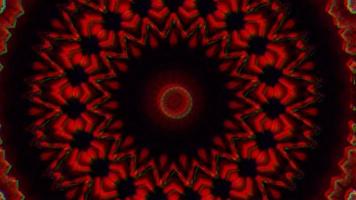 4k abstrakt bakgrund. dynamisk rörlig fantasy loop. kalejdoskop. video