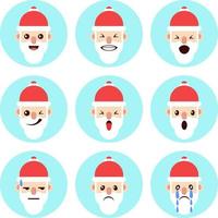 Santa Claus Icon in any expression