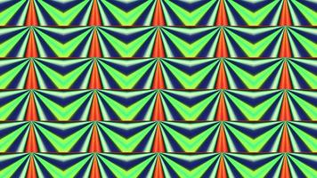 abstrakter mehrfarbiger symmetrischer Kaleidoskophintergrund. video